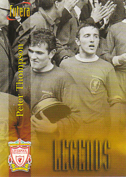Peter Thompson Liverpool 1998 Futera Fans' Selection #57